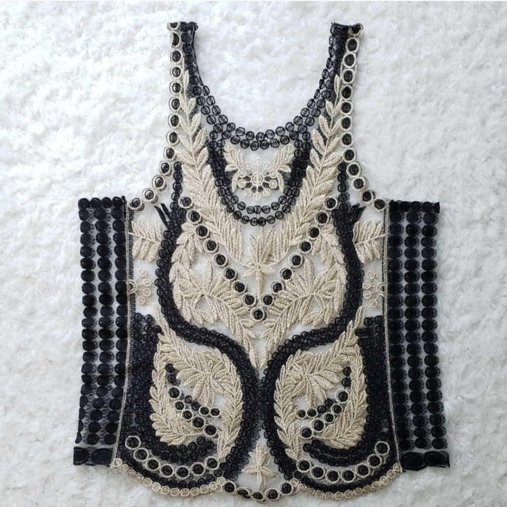 Sheer Festival Tank Top